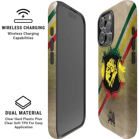 Lion of Judah Shield iPhone 16 Pro Magsafe Impact Case
